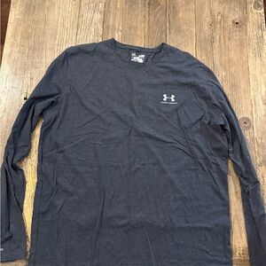 Under Armour Men's Dark Gray Long Sleeve Tee